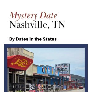 Digital Download: Mystery Date Book – Nashville, TN | Explore Music Valley