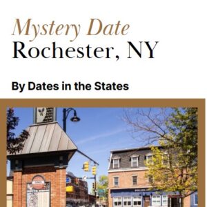 Digital Download: Mystery Date Book – South Wedge | Rochester, NY