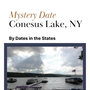 Digital Download: Mystery Date Book – Conesus Lake, NY