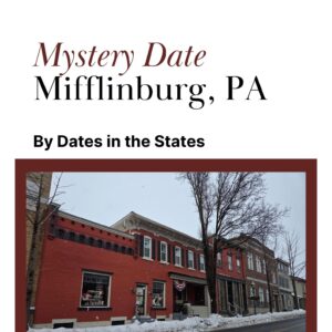 Digital Download: Mystery City-Date Book Mifflinburg, PA