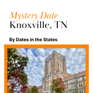 Digital Download: Mystery City Date Book Knoxville TN - University of TN